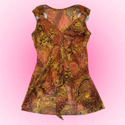 Vintage Paisley Top (M)