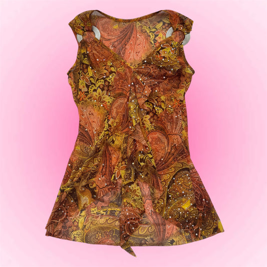 Vintage Paisley Top (M)