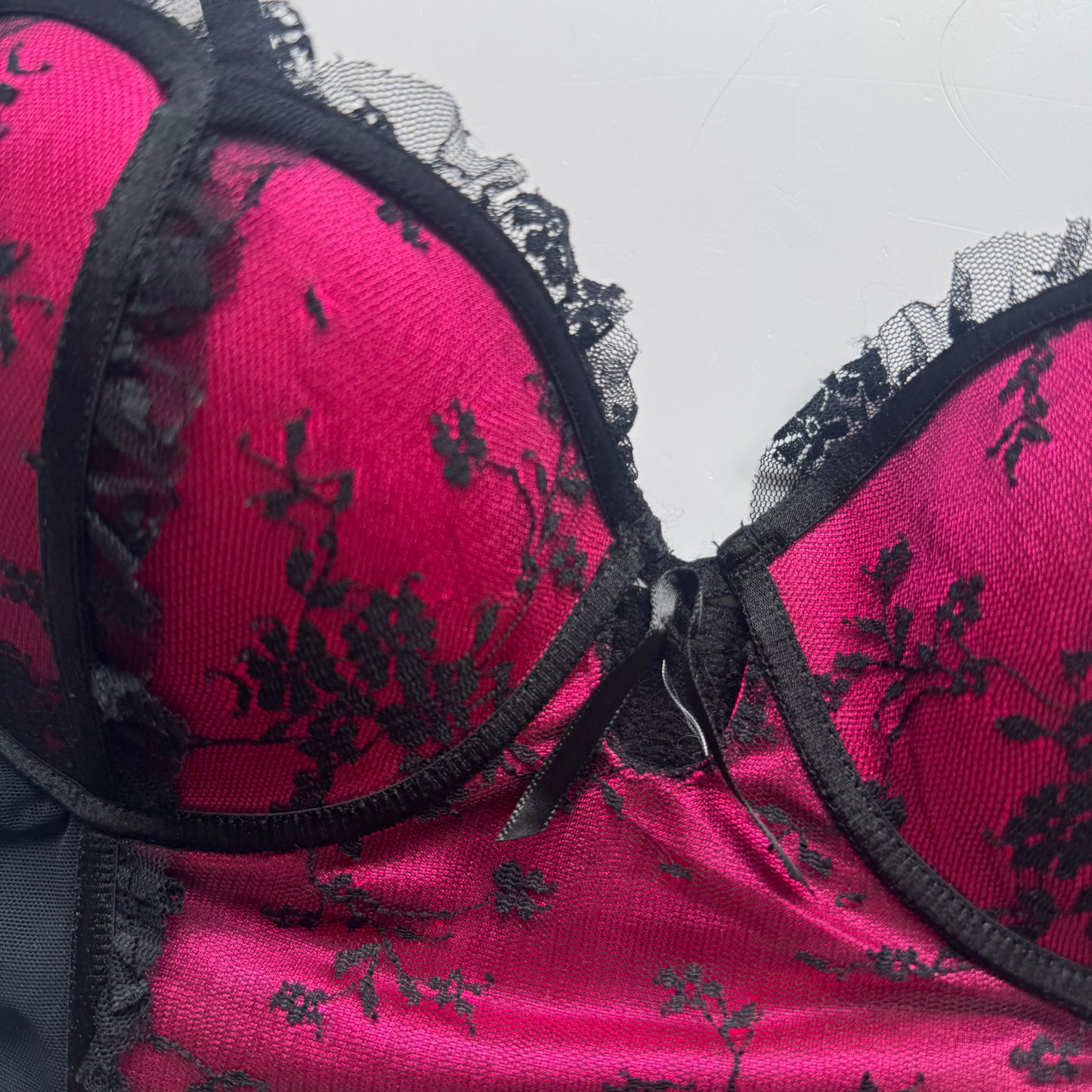 Pink Lace Corset Top (75B)