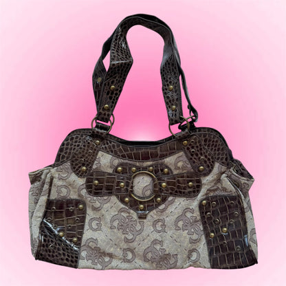 Brown Y2k Shoulder Bag