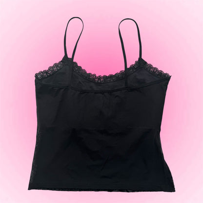 Black mesh top (S)
