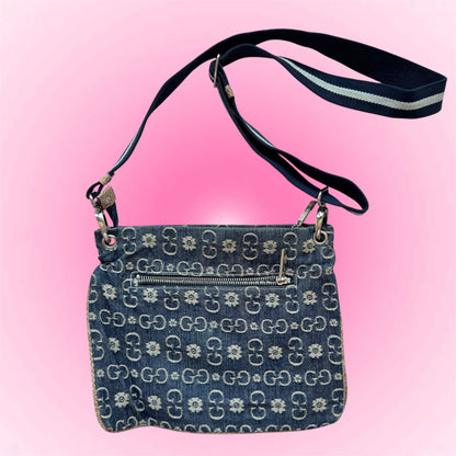 Denim Crossbody Bag