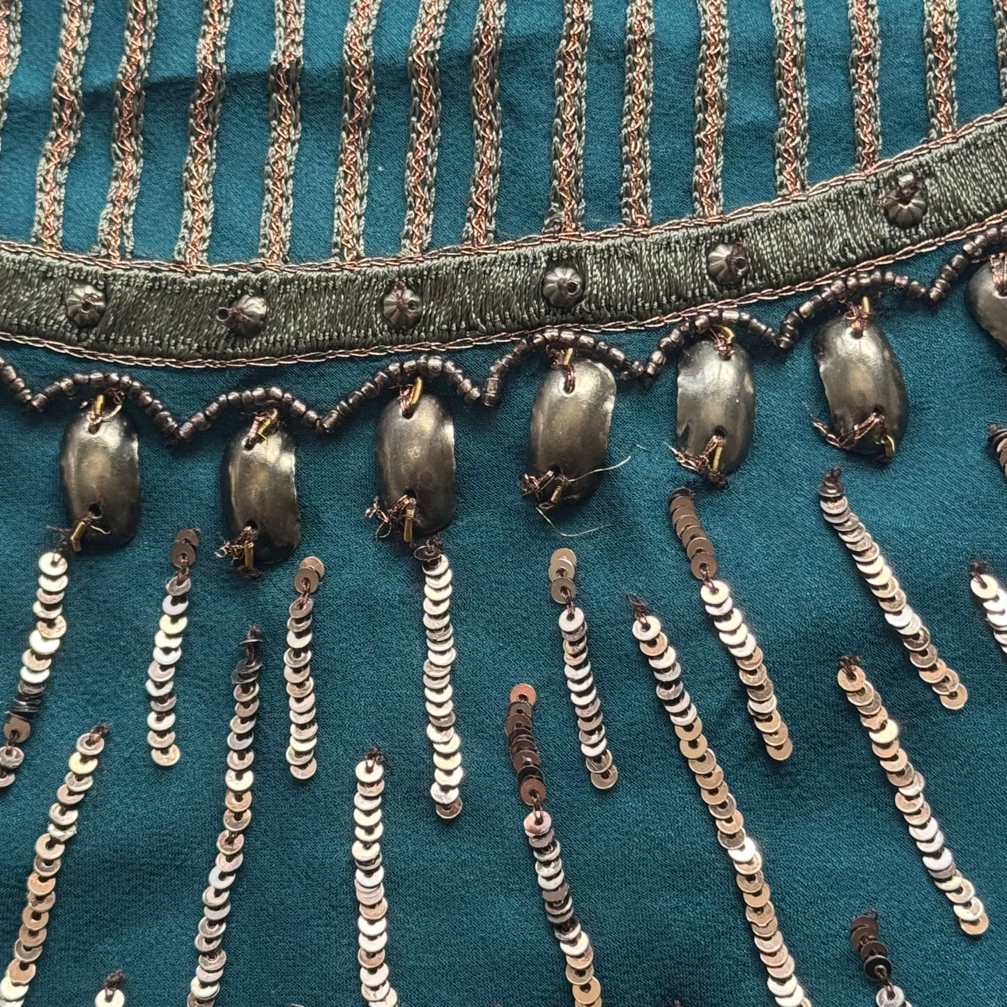 Beaded Silk Camisole (M)