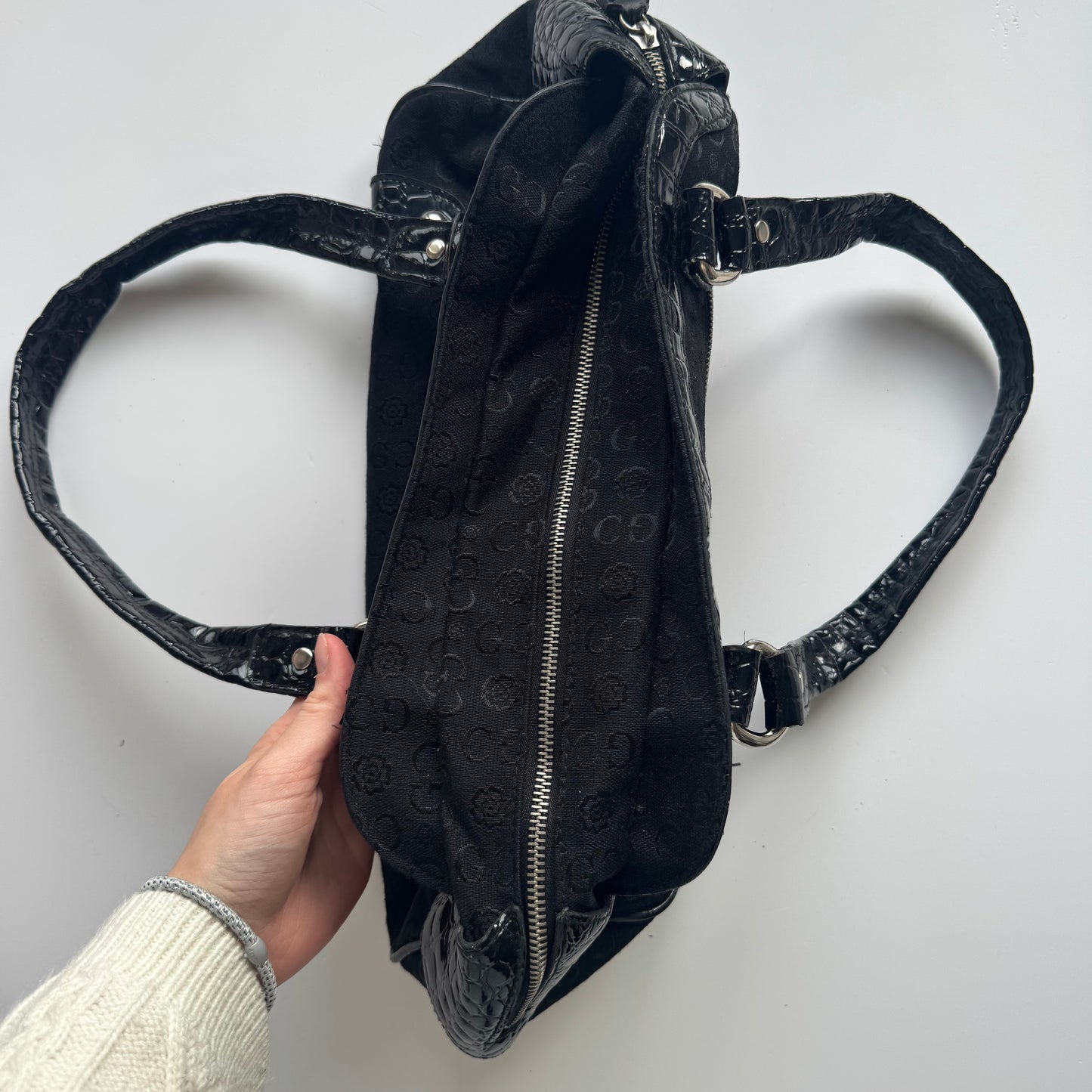 Black Gussaci shoulder bag