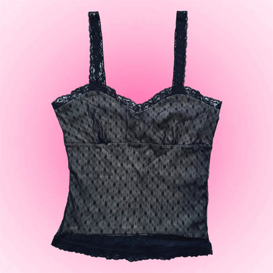 Black mesh Top (S)