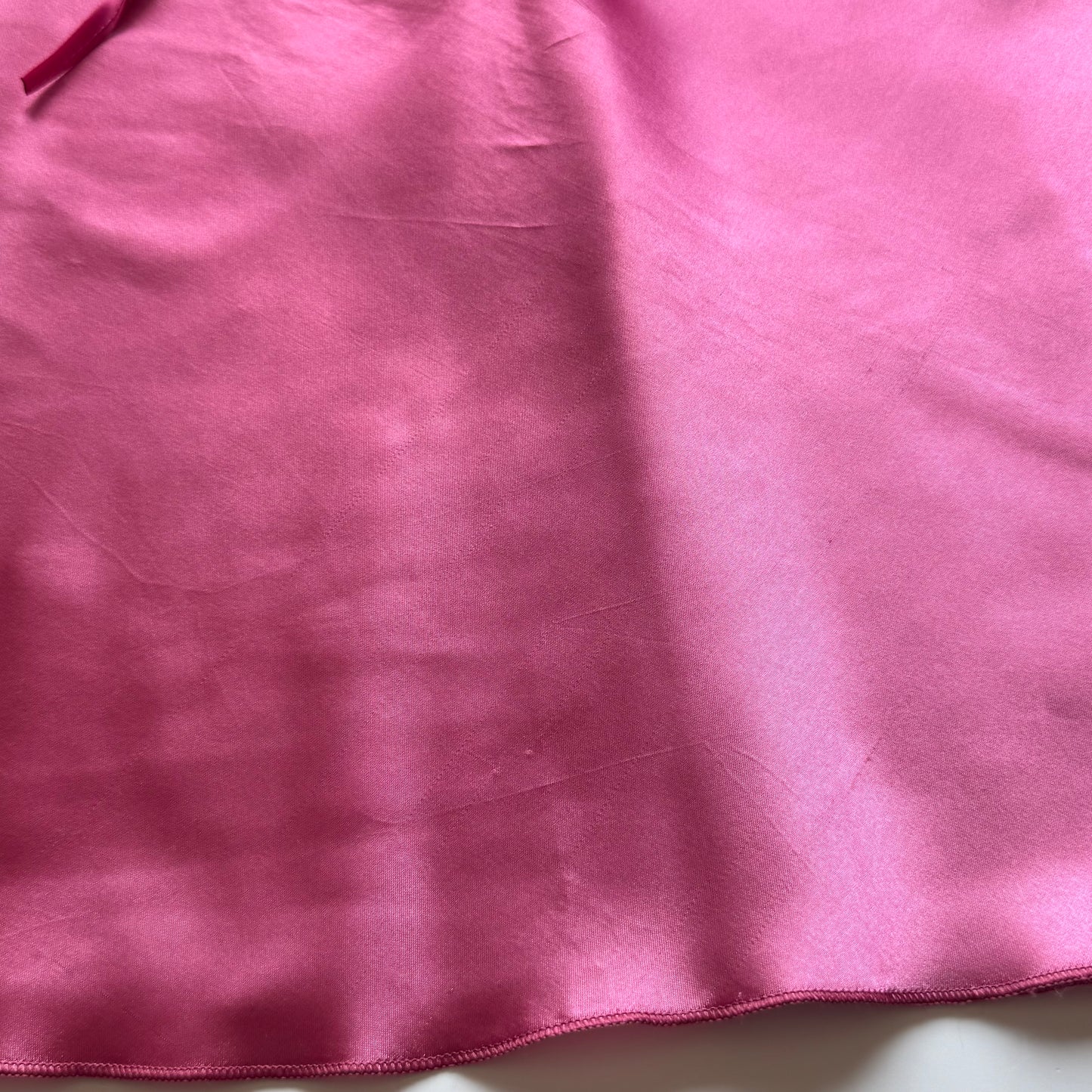 Pink Satin Lace Y2K Cami (M)