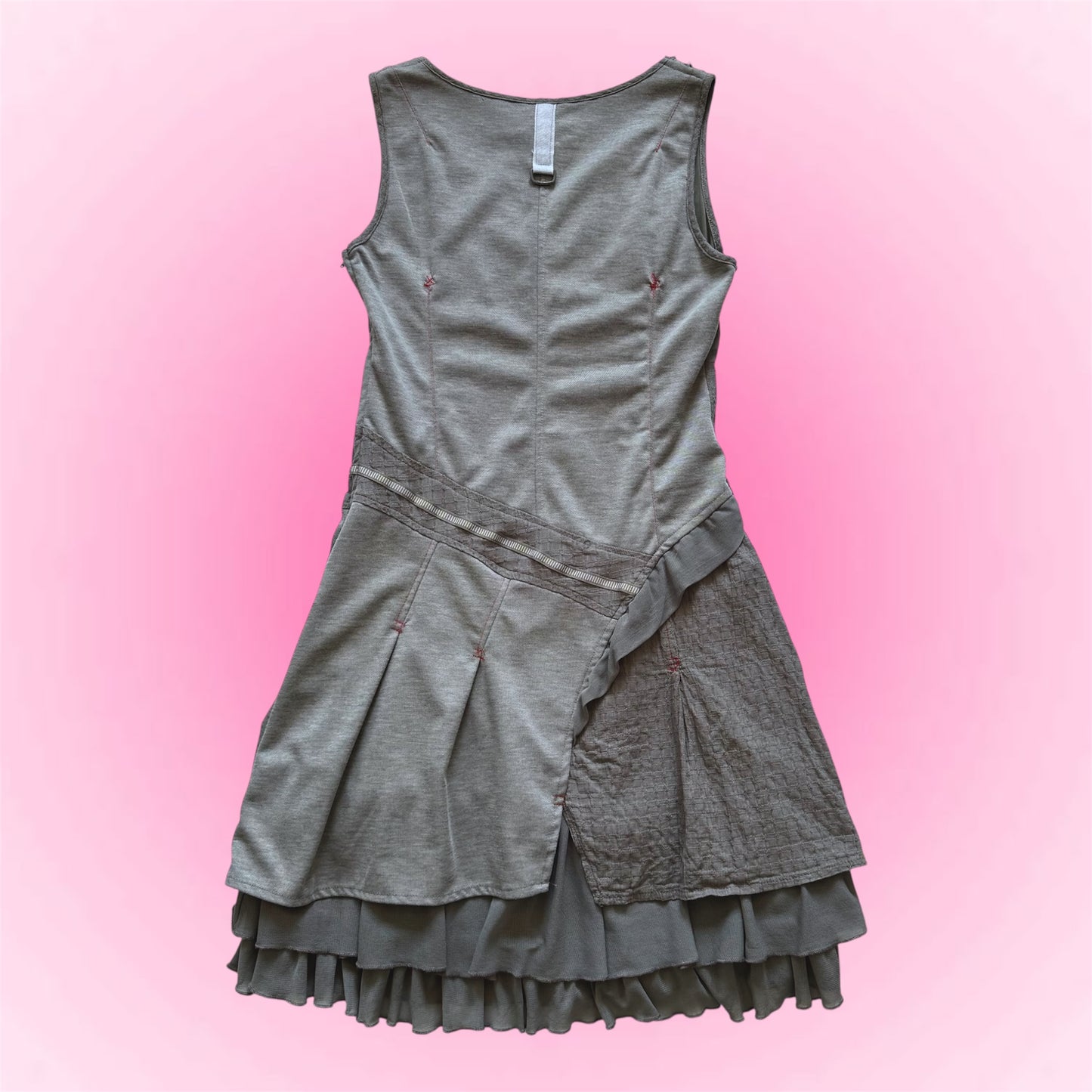 Grey 90s vintage dress (S/M)