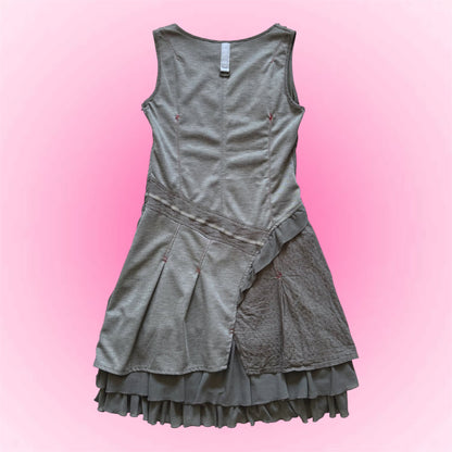Grey 90s vintage dress (S/M)