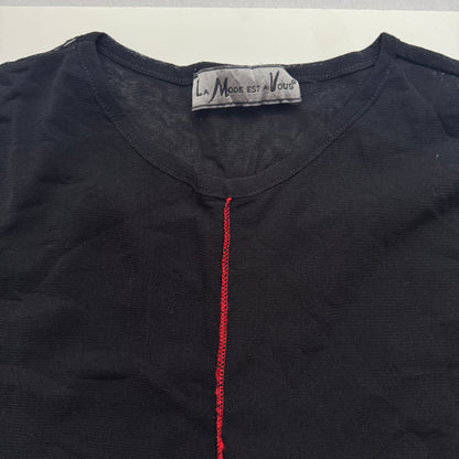 Vintage Y2k mesh shirt (S)