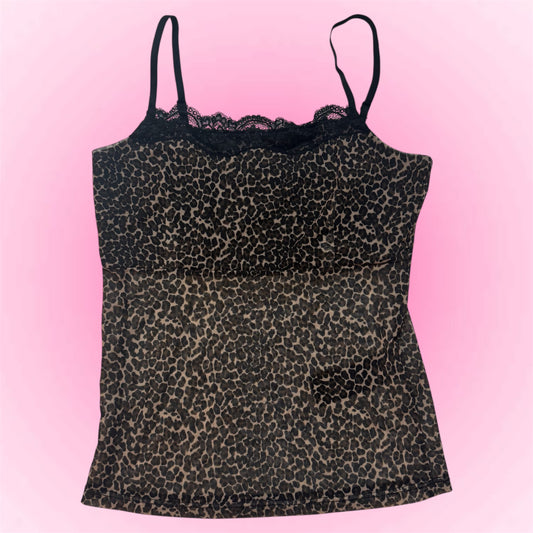 Leopard Lace Cami (S)
