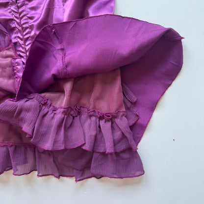 Purple Corset Babydoll Shirt (S)