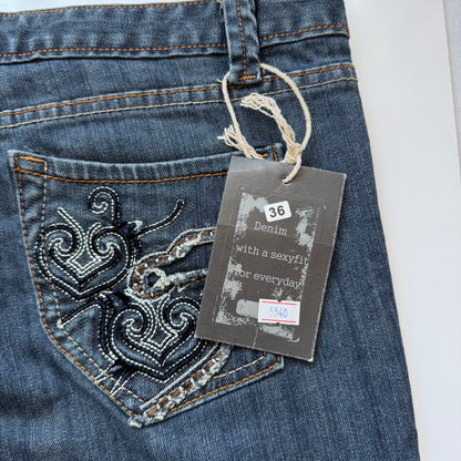 Vintage Guess Capri jeans (L)
