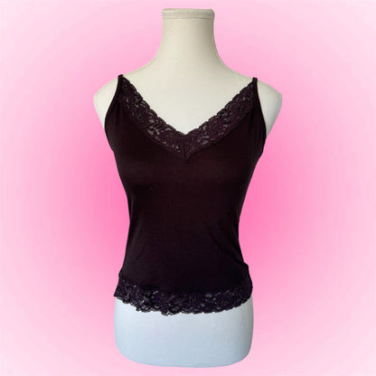 Vintage Fairy Lace Trim Cami Top (XS/S)