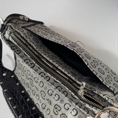 Grey Y2k shoulder bag