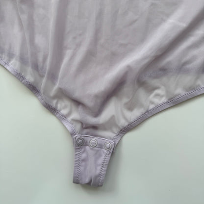 Purple designer bodysuit (S)- Deadstock
