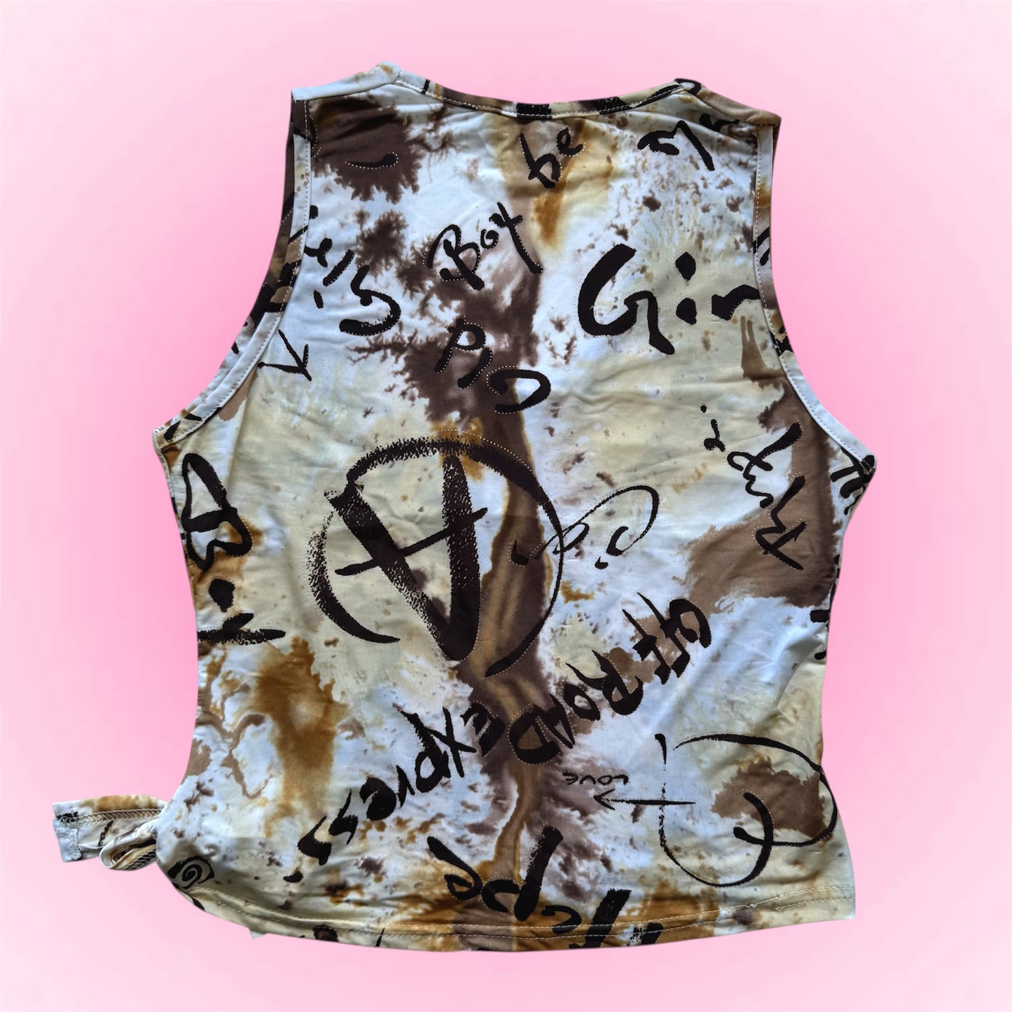 Brown Y2k Top (M)