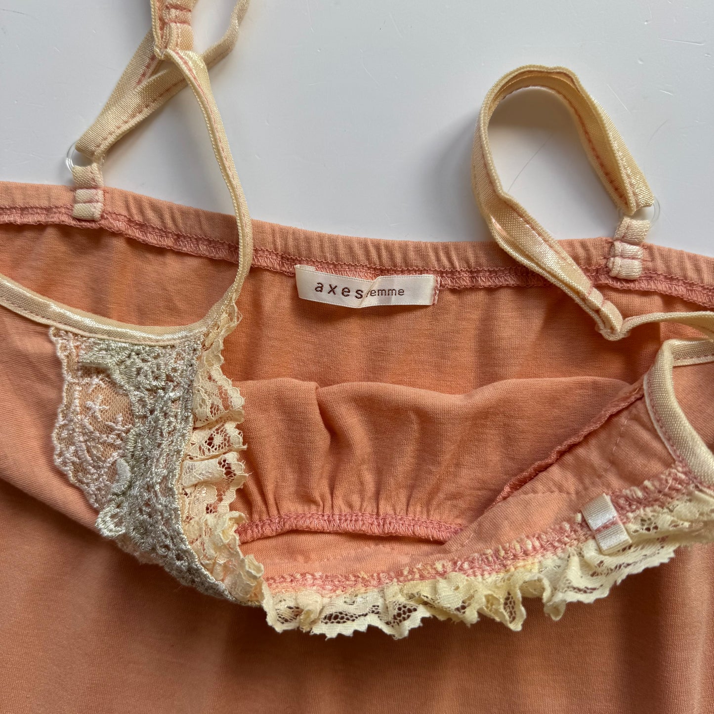 Orange Japanese Lace Cami (M)