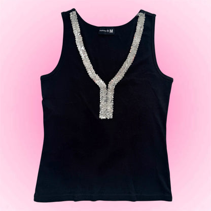 Cute sequin top (S)