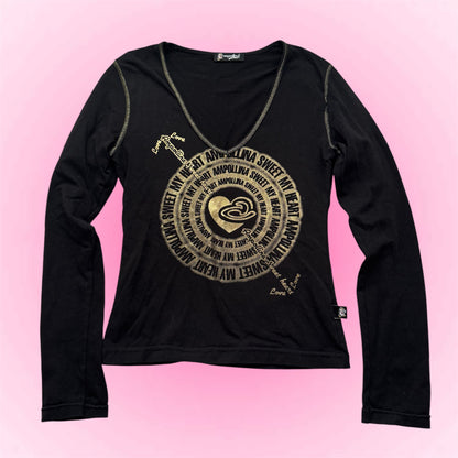 Cute vintage Y2k longsleeve (S)