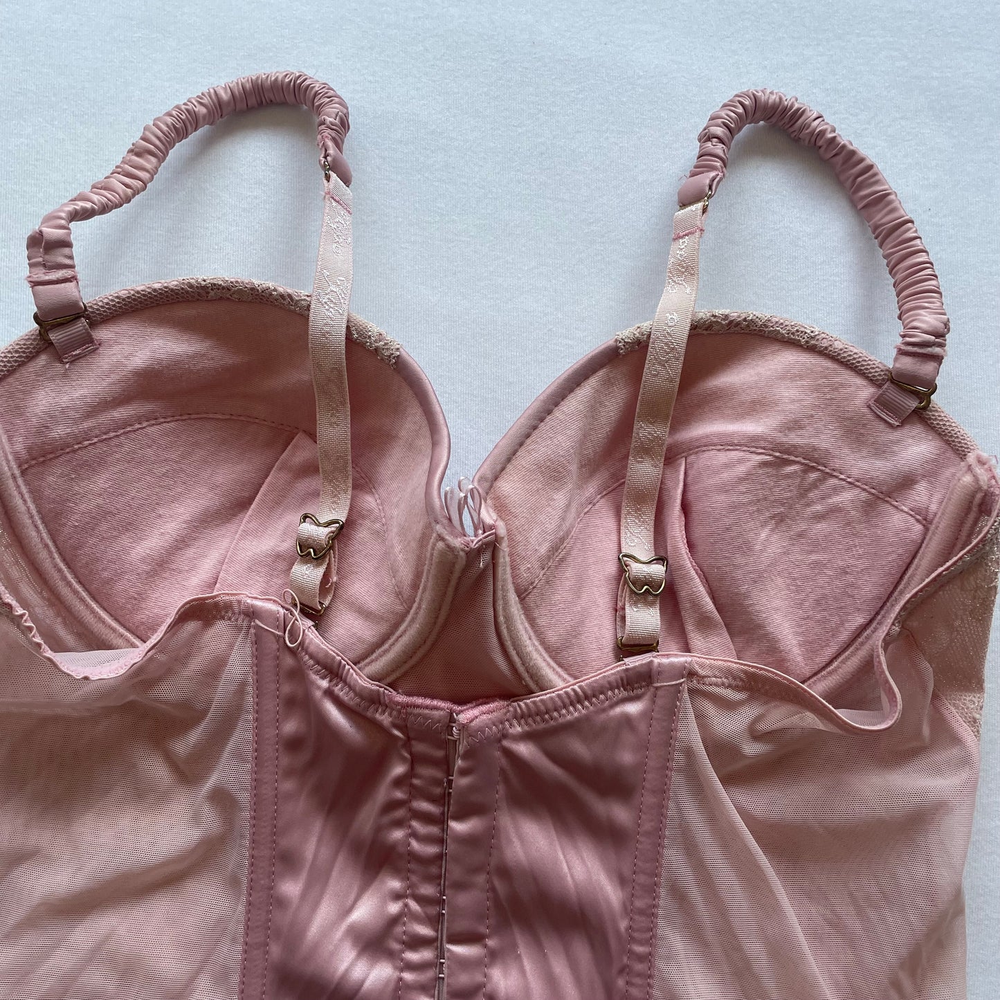 Pretty pink corset Top (EU80B)