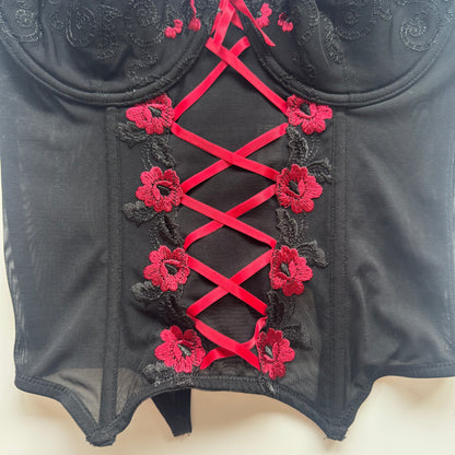 Black Lace Corset Top (80B)