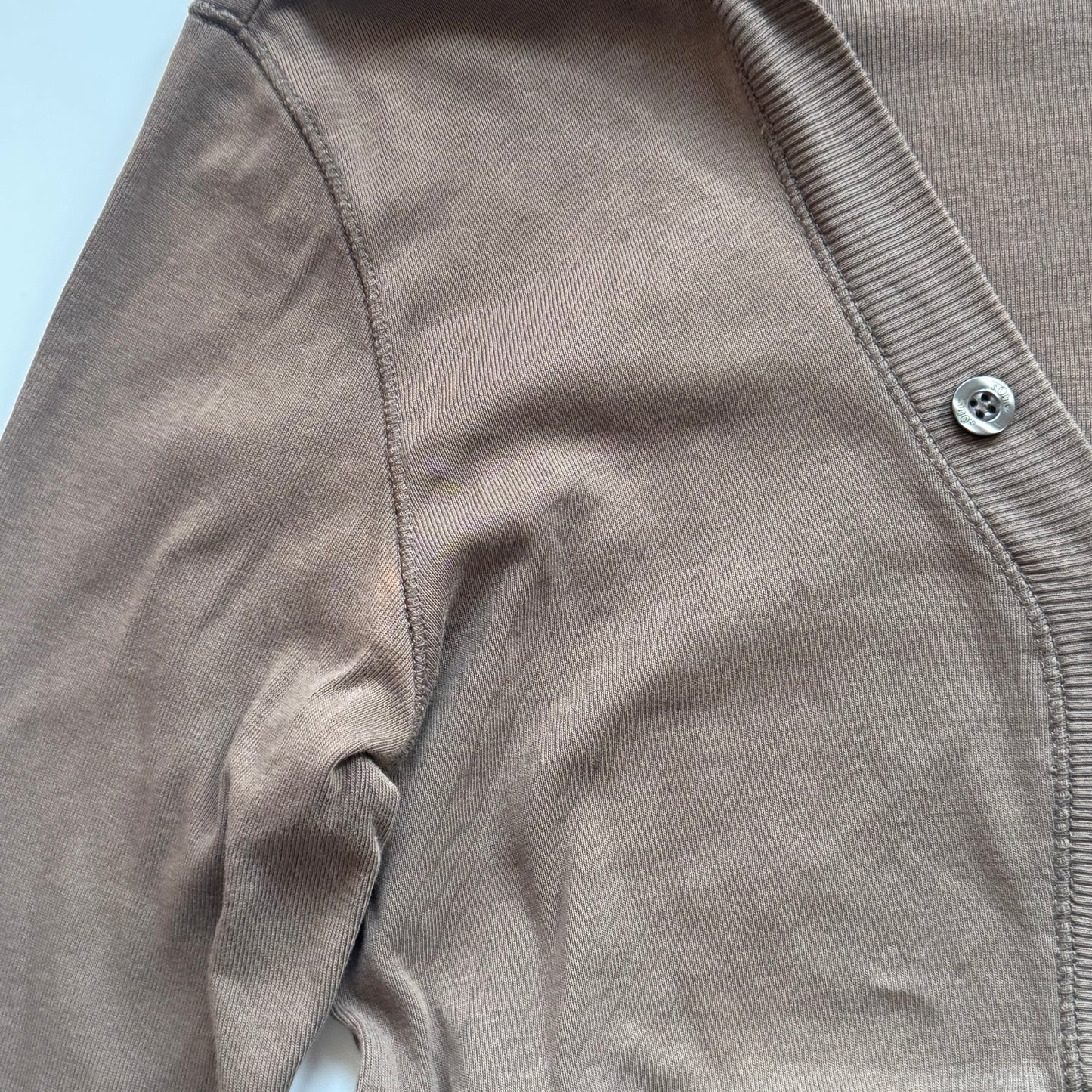 Brown Hooded Longsleeve (S)