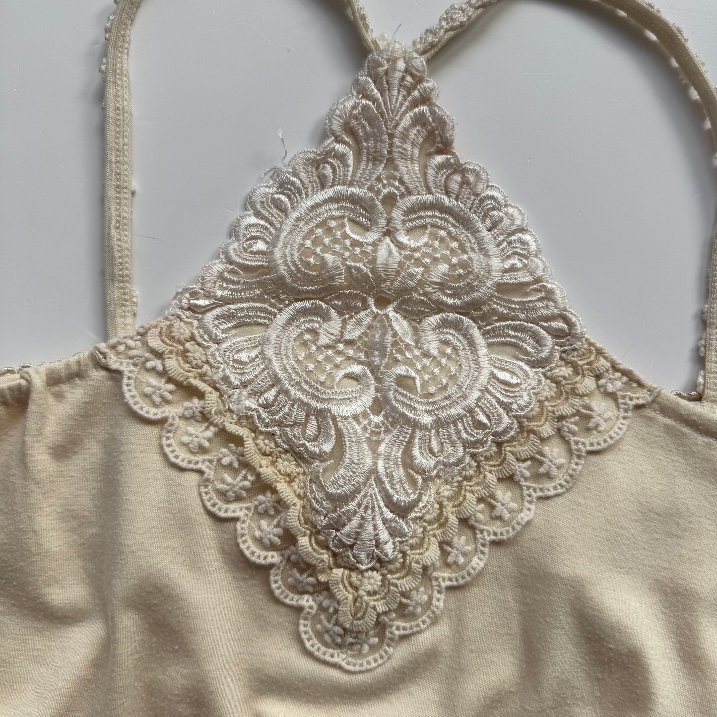 Beige Japanese Tank Top (M)