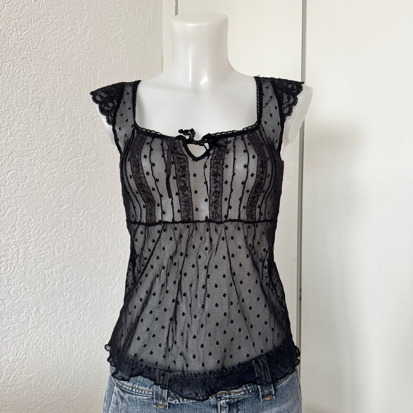 Black Babydoll Tshirt (XS/S)