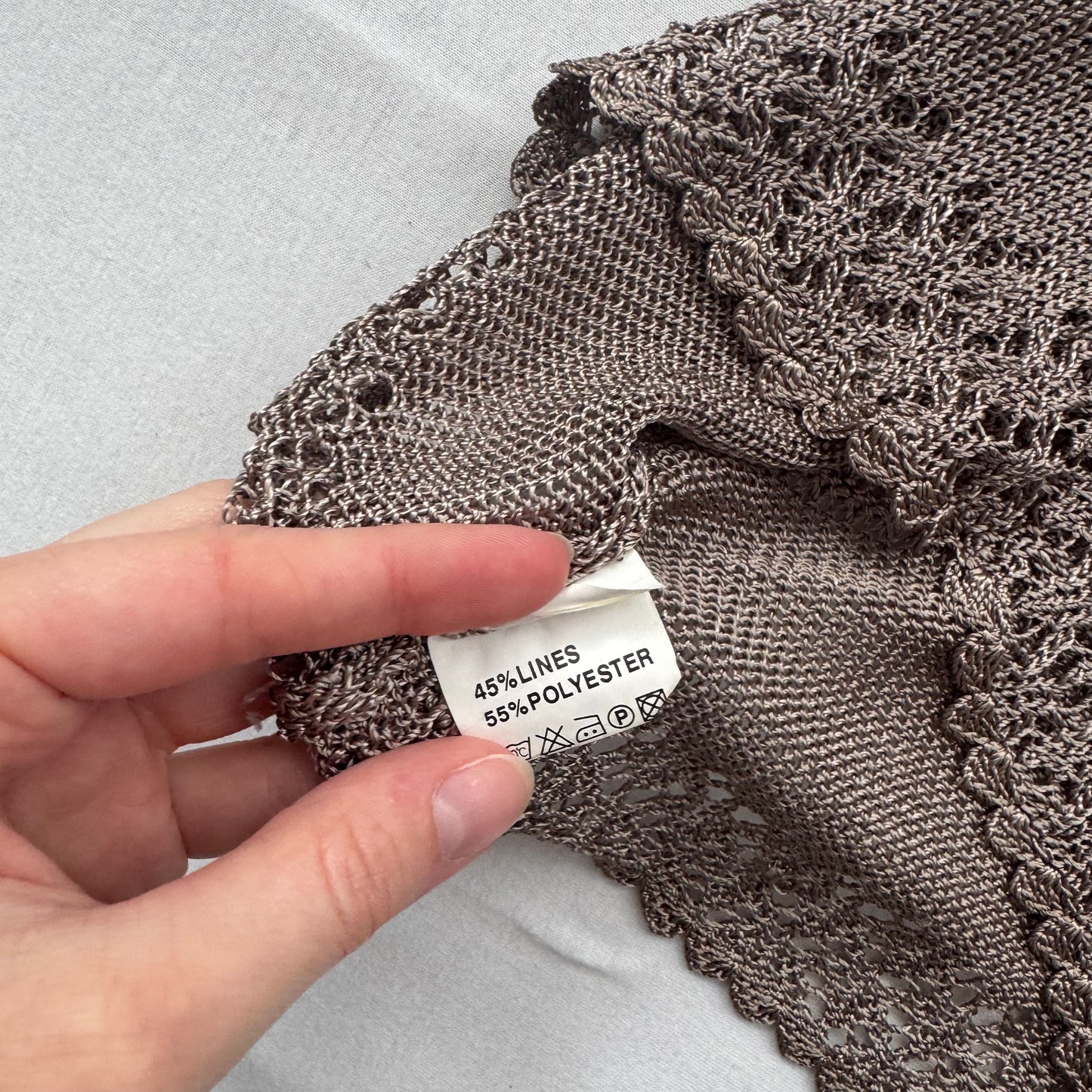 Knitted vintage top (S)