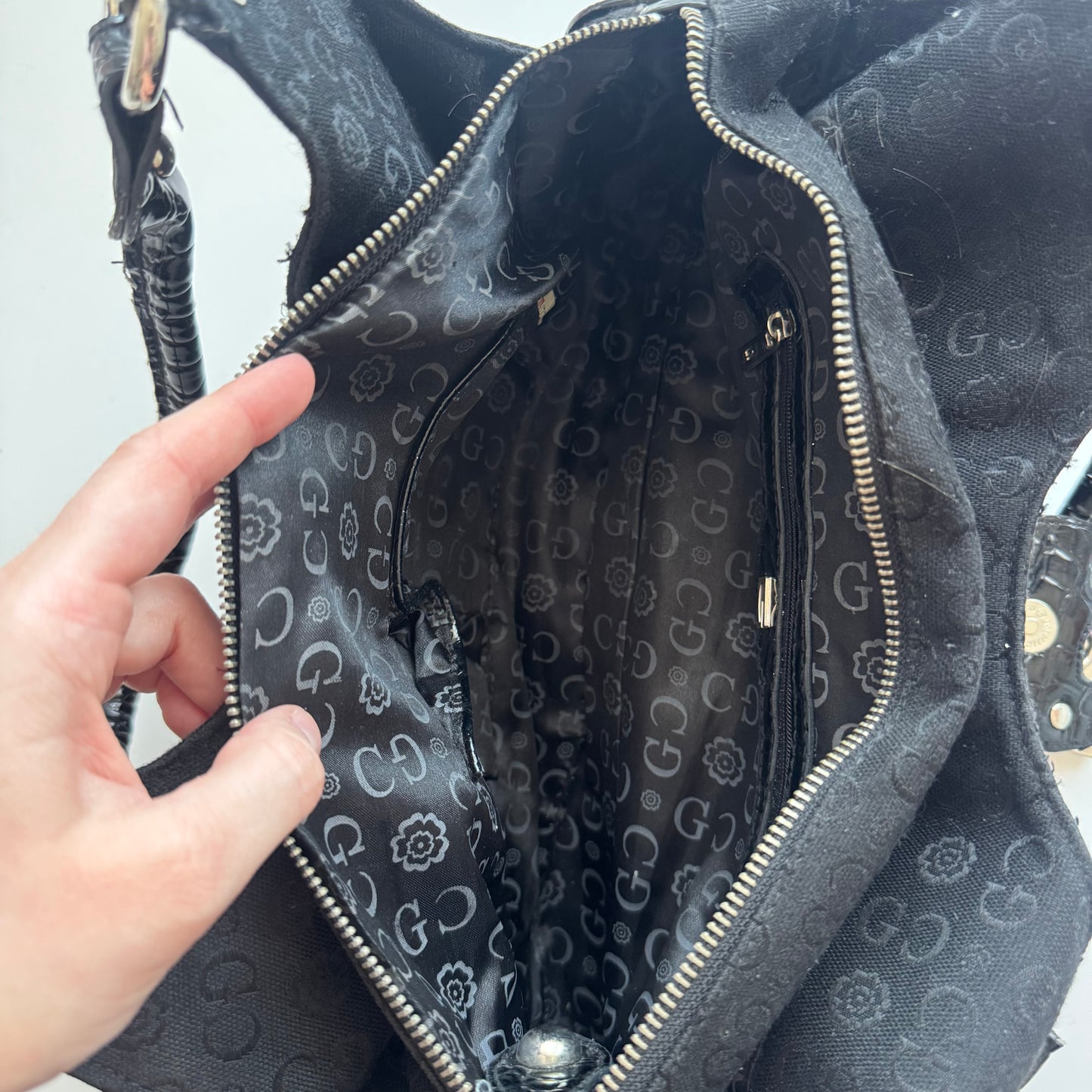 Black Y2k Shoulder Bag
