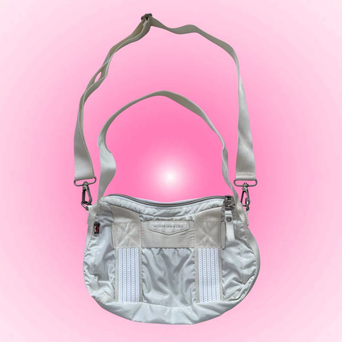 George, Gina & Lucy White Y2K Bag