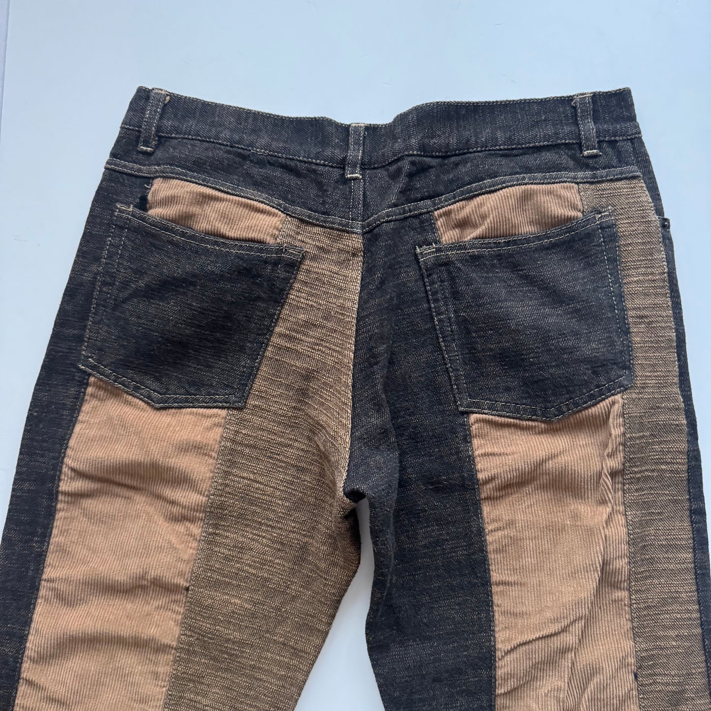 Patchwork Panel Jeans (S/M)
