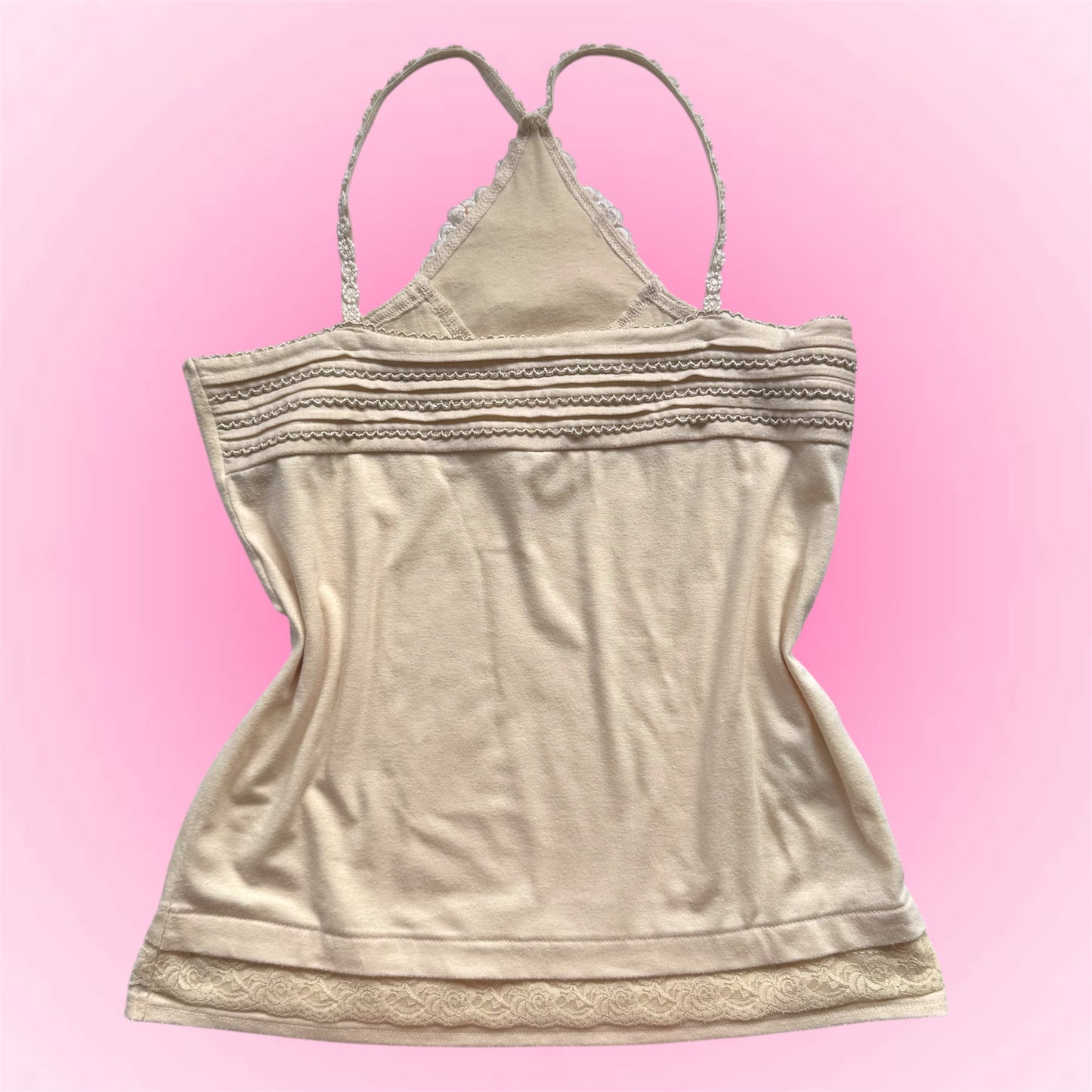 Beige Japanese Tank Top (M)