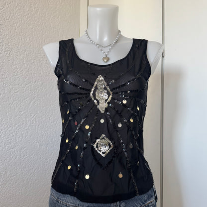 Vintage Sequin Top (M)