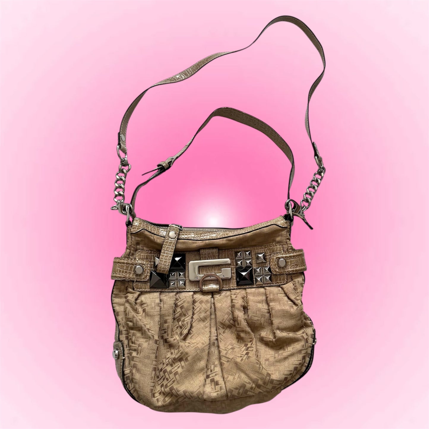 Vintage Guess studded bag