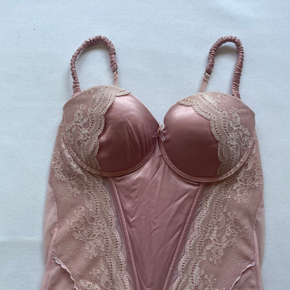 Pretty pink corset Top (EU80B)