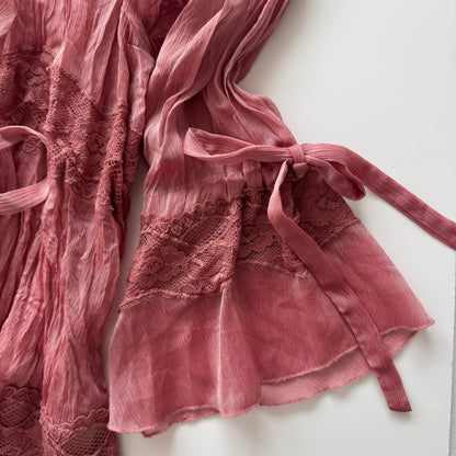 Pink Y2k longsleeve (L)