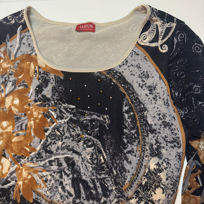 Y2k Abstract Print Longsleeve (L)