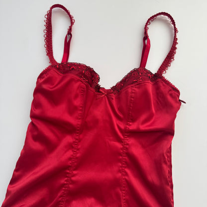 Beautiful red corset (XS)