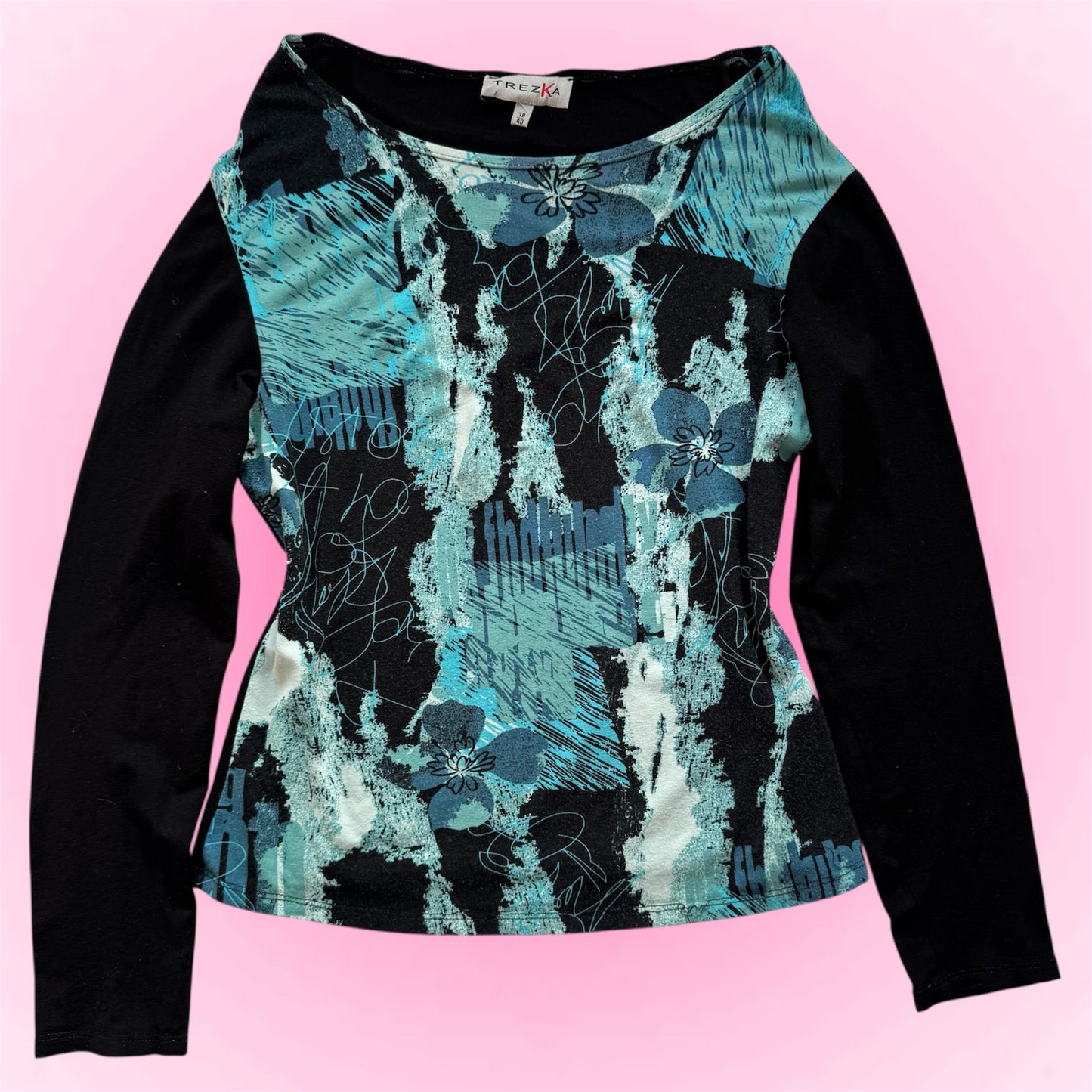 Blue Y2k Longsleeve (S)