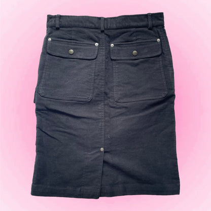 Black midi skirt Ralph Lauren (M)