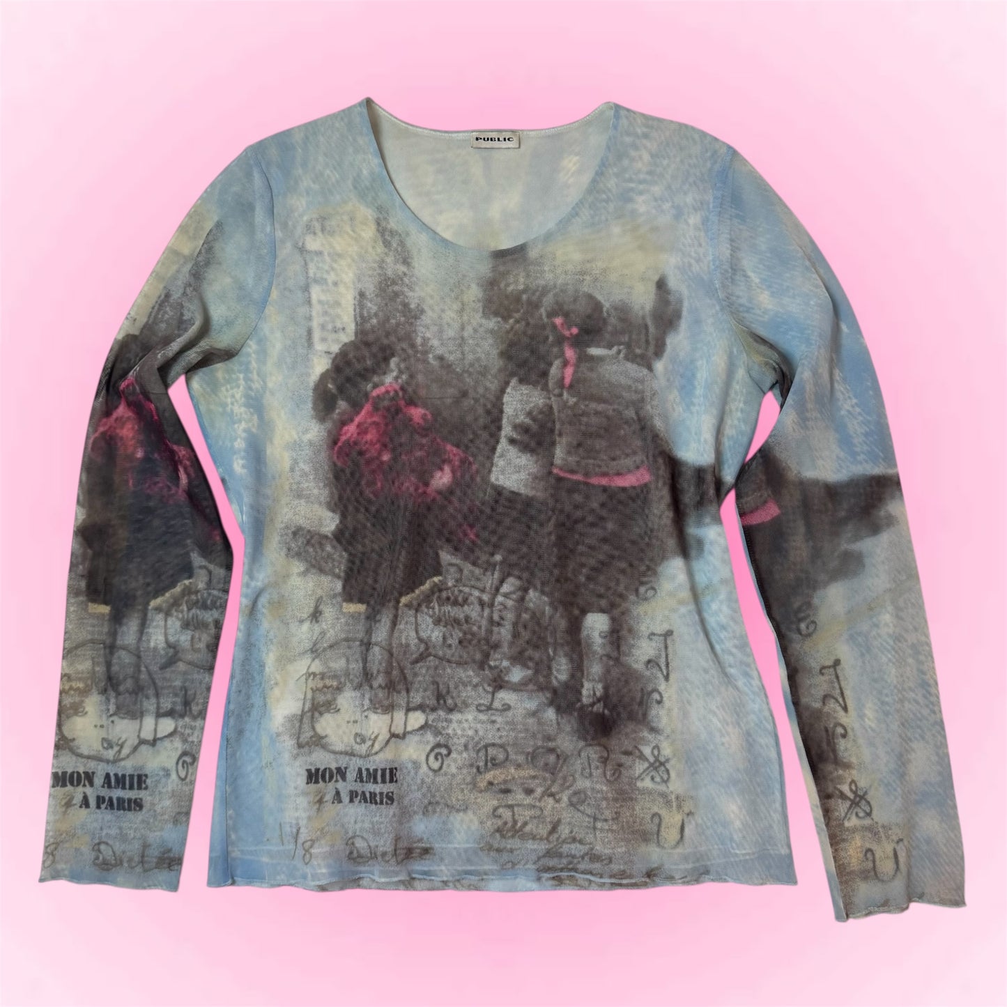 Blue Vintage Longsleeve (L)