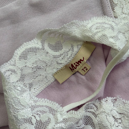 Purple Y2k corset top (S)