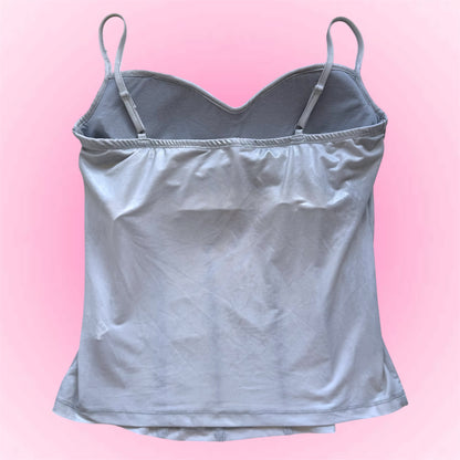 Silver Sequin Top (M)