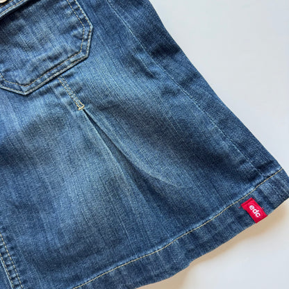 Vintage Denim Mini Skirt (S)