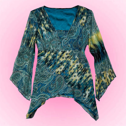 Blue Fairy Longsleeve (S/M)