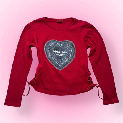 Heart graphic longsleeve (XS/S)