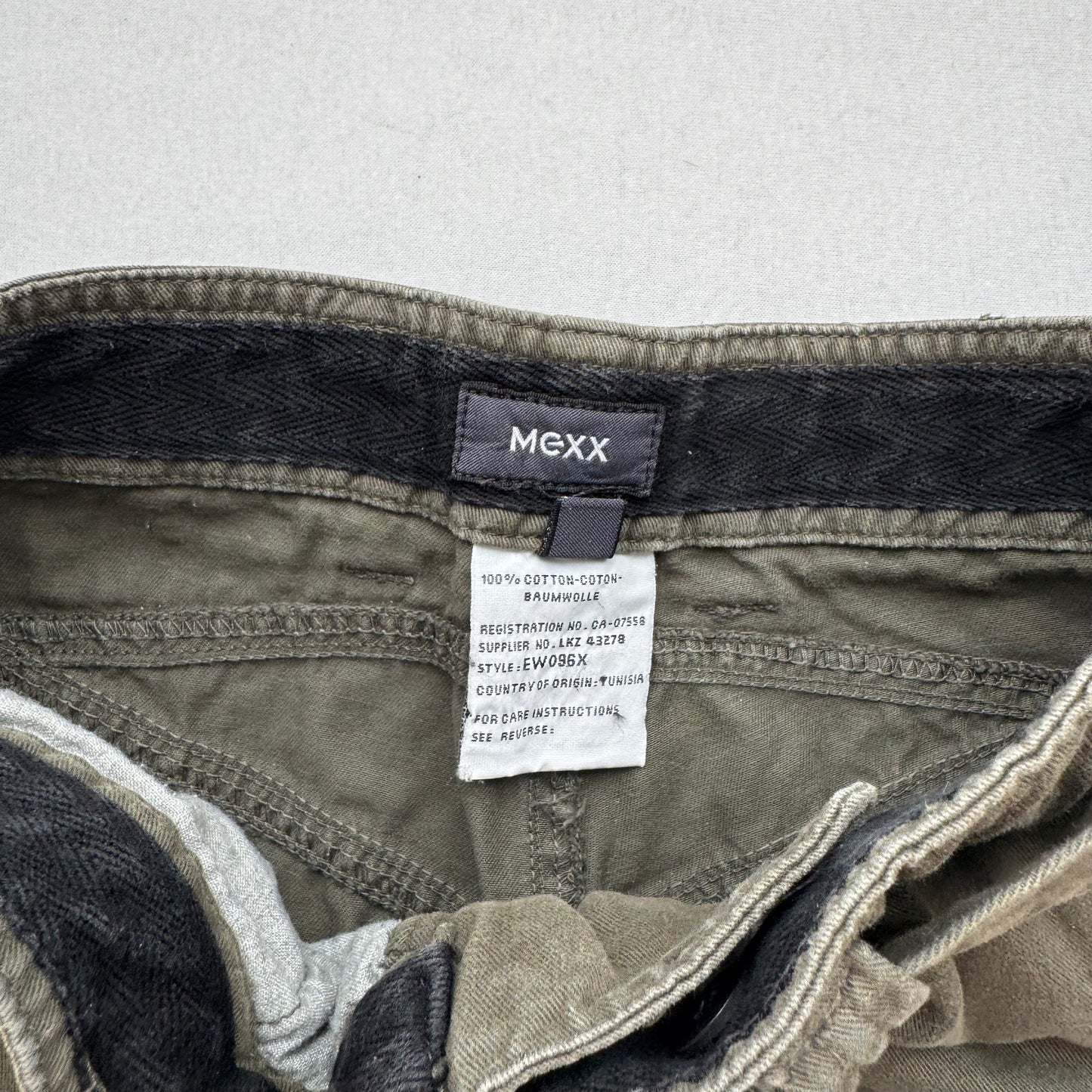 Green straight leg pants Mexx (38)