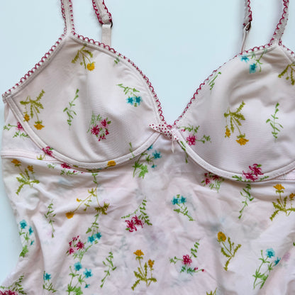 Floral Corset Cami Top (M)