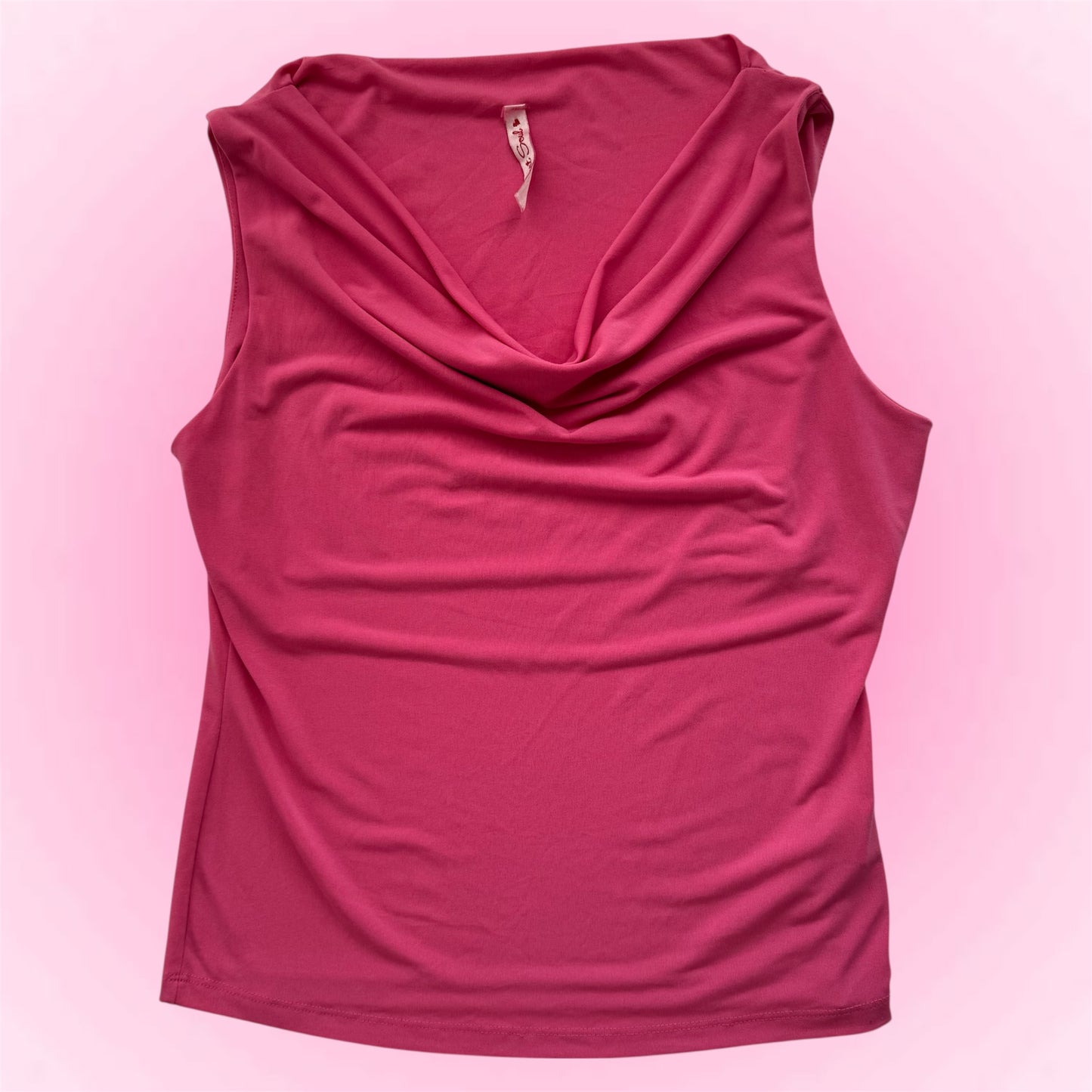 Pink Sleeveless Top (S)